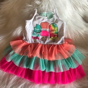 Chelsea's Corner 12m neon cake smash tutu dress